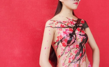 人体彩绘模特 人体彩绘模特